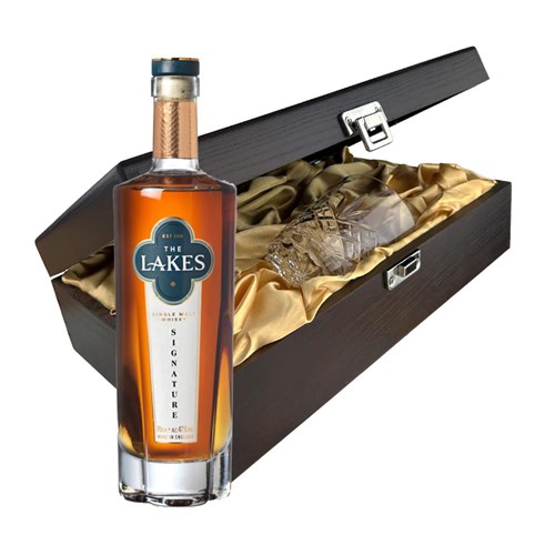 The Lakes Signature Single Malt Whisky 70cl In Luxury Box With Royal Scot Glass